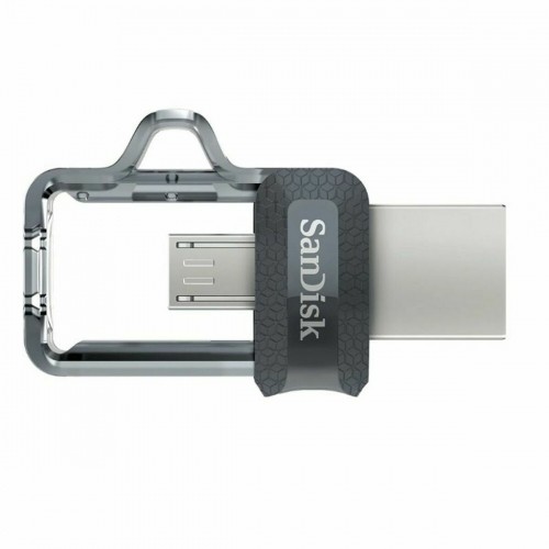 USB Zibatmiņa SanDisk Ultra Dual m3.0 Sudrabains image 3