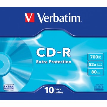 CD-R Verbatim 43415 700 MB (10 штук)