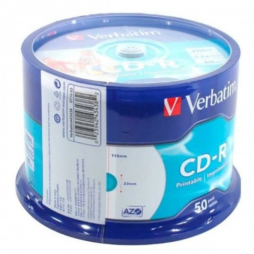 CD-R Verbatim 700 MB 52x (4 gb.) image 2