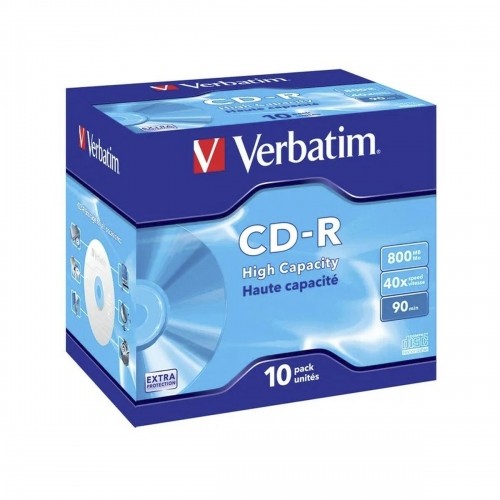 CD-R Verbatim 800 MB 40x (10 gb.) image 2