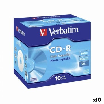 CD-R Verbatim 800 MB 40x (10 gb.)