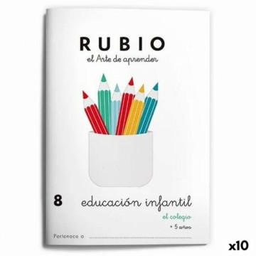 Cuadernos Rubio Early Childhood Education Notebook Rubio Nº8 A5 испанский (10 штук)