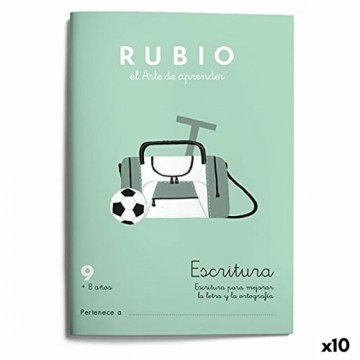 Cuadernos Rubio Writing and calligraphy notebook Rubio Nº9 A5 испанский 20 Листья (10 штук)