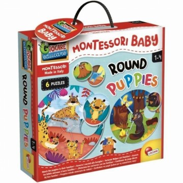 Izglītojošā Spēle Lisciani Giochi Montessori Baby Round Puppies (FR)
