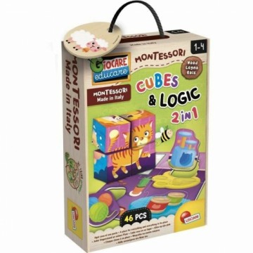 Образовательный набор Lisciani Giochi Cubes & Logic 2 in1 (FR)