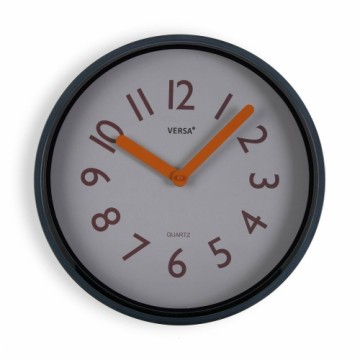 Настенное часы Versa Синий Пластик Кварц 4 x 30 x 30 cm