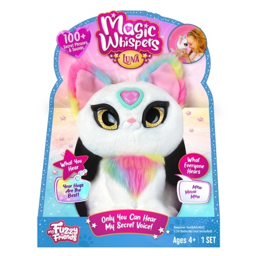 My Fuzzy Friends Interaktīvā rotaļlieta – Magic Whispers Luna image 1