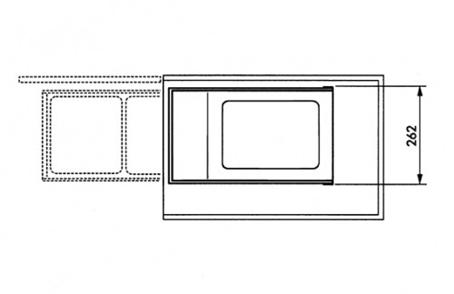 Hailo Мусорное ведро встроенное Multi-Box duo L / 2x14L / белый image 2
