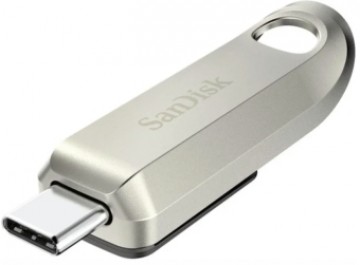 Zibatmiņa SanDisk Ultra Luxe 128GB USB-C Silver