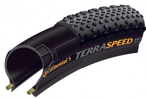 Riepa 28" Continental Terra Speed ProTection TR 45-622 Fold black/transparent image 1