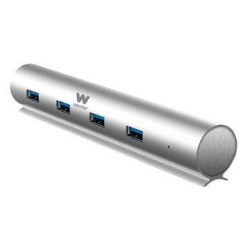 USB-разветвитель Woxter PE26-142 Белый Серебристый Алюминий (1 штук)
