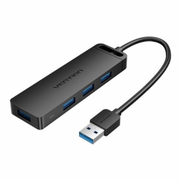 USB-разветвитель Vention CHLBD Чёрный (1 штук)