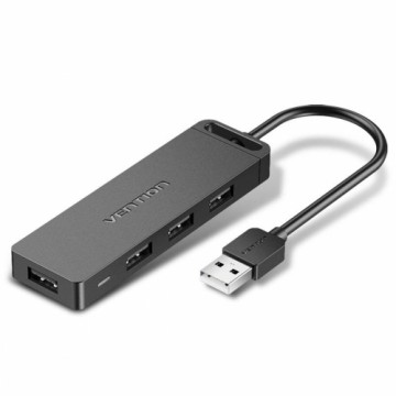 USB-разветвитель Vention CHIBB Чёрный (1 штук)