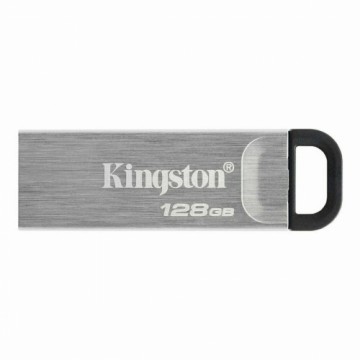 USB Zibatmiņa Kingston DTKN/128GB Melns Sudrabains 128 GB