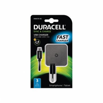 Сетевое зарядное устройство DURACELL DMAC10-EU Чёрный (1 штук)