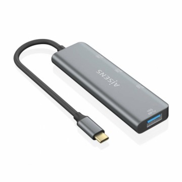 USB-разветвитель Aisens A109-0764 Серый (1 штук)
