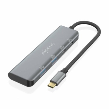 USB-разветвитель Aisens A109-0763 Серый (1 штук)