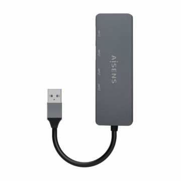 USB-разветвитель Aisens A106-0746 Серый (1 штук)