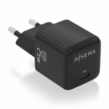 Сетевое зарядное устройство Aisens ASCH-25W1P013-BK 25 W Чёрный (1 штук)