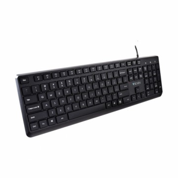 Клавиатура и мышь V7 KU350US Чёрный Qwerty US
