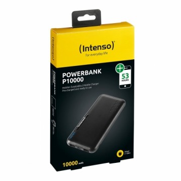 Powerbank INTENSO P10000 Melns 10000 mAh (1 gb.)