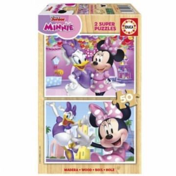 Puzle Bērniem Minnie Mouse 50 Daudzums