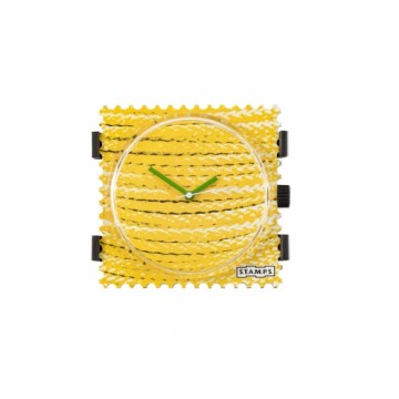 Unisex Pulkstenis Stamps STAMPS_YLLW (Ø 40 mm)