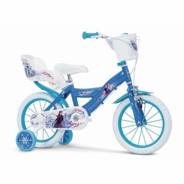 Bērnu velosipēds Frozen Huffy Zils 14"