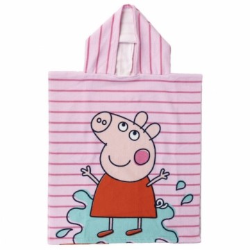 Пончо-полотенце с капюшоном Peppa Pig Розовый 50 x 115 cm