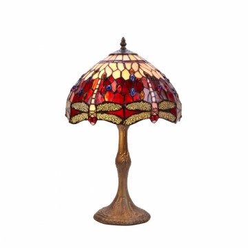 Настольная лампа Viro Belle Rouge Тёмно Бордовый цинк 60 W 30 x 50 x 30 cm