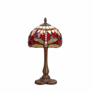 Настольная лампа Viro Belle Rouge Тёмно Бордовый цинк 60 W 20 x 37 x 20 cm