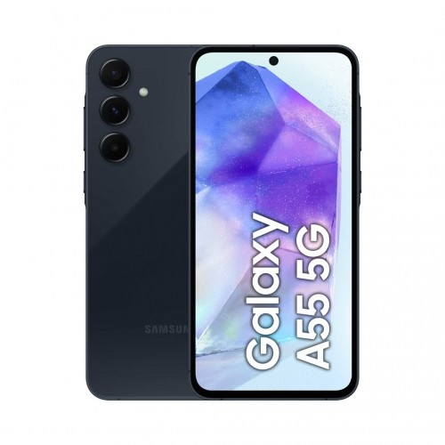 Samsung Galaxy A55 5G 16.8 cm (6.6") Hybrid Dual SIM Android 14 USB Type-C 8 GB 128 GB 5000 mAh Navy image 1