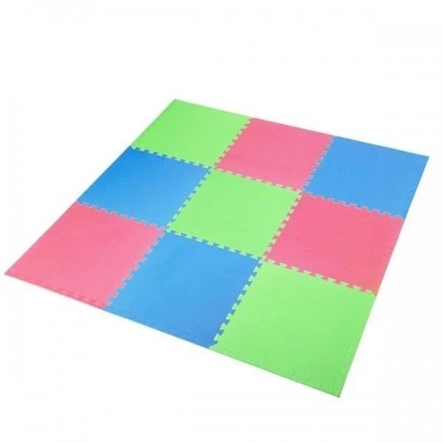 Puzzle mat multipack One Fitness MP10 green-blue-red image 1
