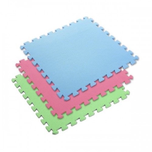 Puzzle mat multipack One Fitness MP10 green-blue-red image 2