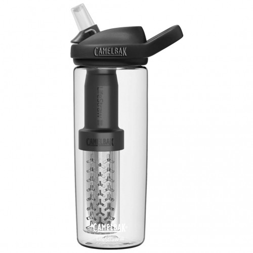 Butelka z filtrem CamelBak eddy+ 600ml, filtered by LifeStraw, Clear image 1