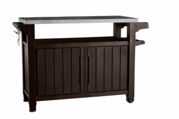 Keter Барбекю стол Unity XL 207L коричневый