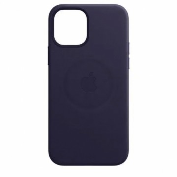 MHYA3ZM|A Apple Leather Case MagSafe Cover for iPhone 12 Pro Deep Violet