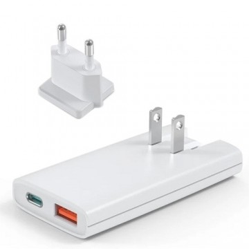 Зарядное устройство CHOETECH GaN USB-C, USB-A: 67Вт, PD