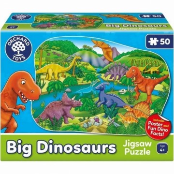 Puzle un domino komplekts Orchard Big Dinosaurs (FR)