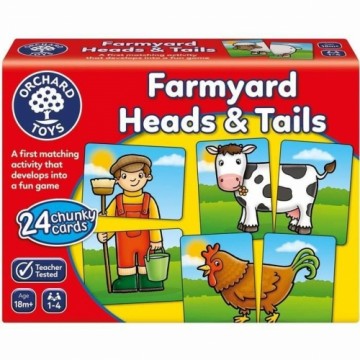 Izglītojošā Spēle Orchard Farmyard Heads & Tails (FR)