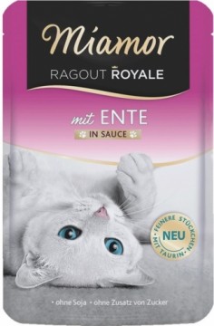 MIAMOR Ragout Royale Duck in sauce - wet cat food - 100g
