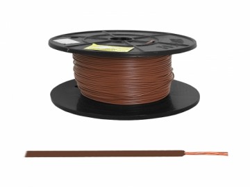 FLRY-A 0,22 kabelis, brūns.