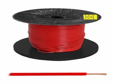 FLRY-A 0.22 kabelis, sarkans.