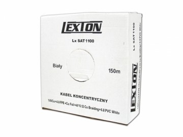 Lexton Koaksiālais kabelis 1Cu + 48x0,12 Cu + Cu ekrans, 150 m.