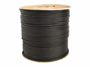 Lexton Коаксиальный кабель 3C2V 500 м черный