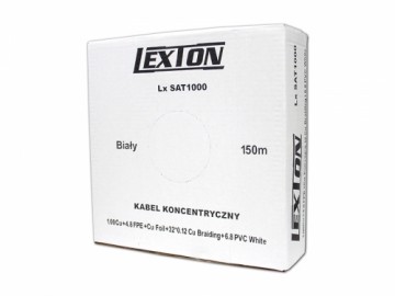 Lexton Koaksiālais kabelis 1Cu + 32x0.12Cu + ekranēšana Cu150m