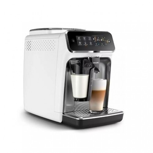 Philips Coffee Maker | EP3249/70 | Pump pressure 15 bar | Built-in milk frother | Fully automatic | White image 1