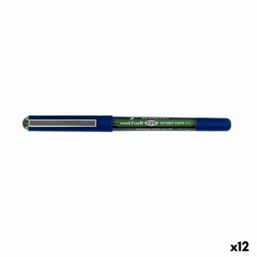 Šķidrās tintes pildspalva Uni-Ball Eye Ocean Care 0,5 mm Zaļš (12 gb.)