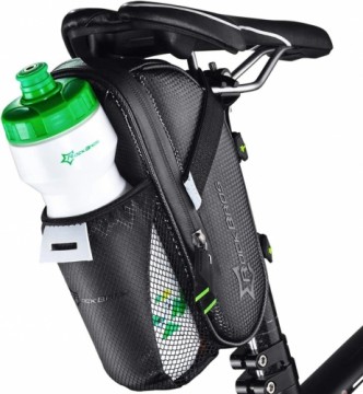 Rockbros C7-1 waterproof bicycle bag with saddle mounting 1.5l - black