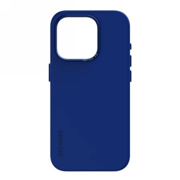 Decoded Silicone Case with MagSafe for iPhone 15 Pro - blue